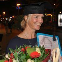 Karolien bij een evenement